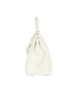 Kelly 35 in Clemence White, bottom view